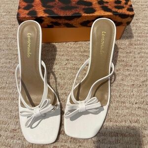 Princess Polly Katie bow heels